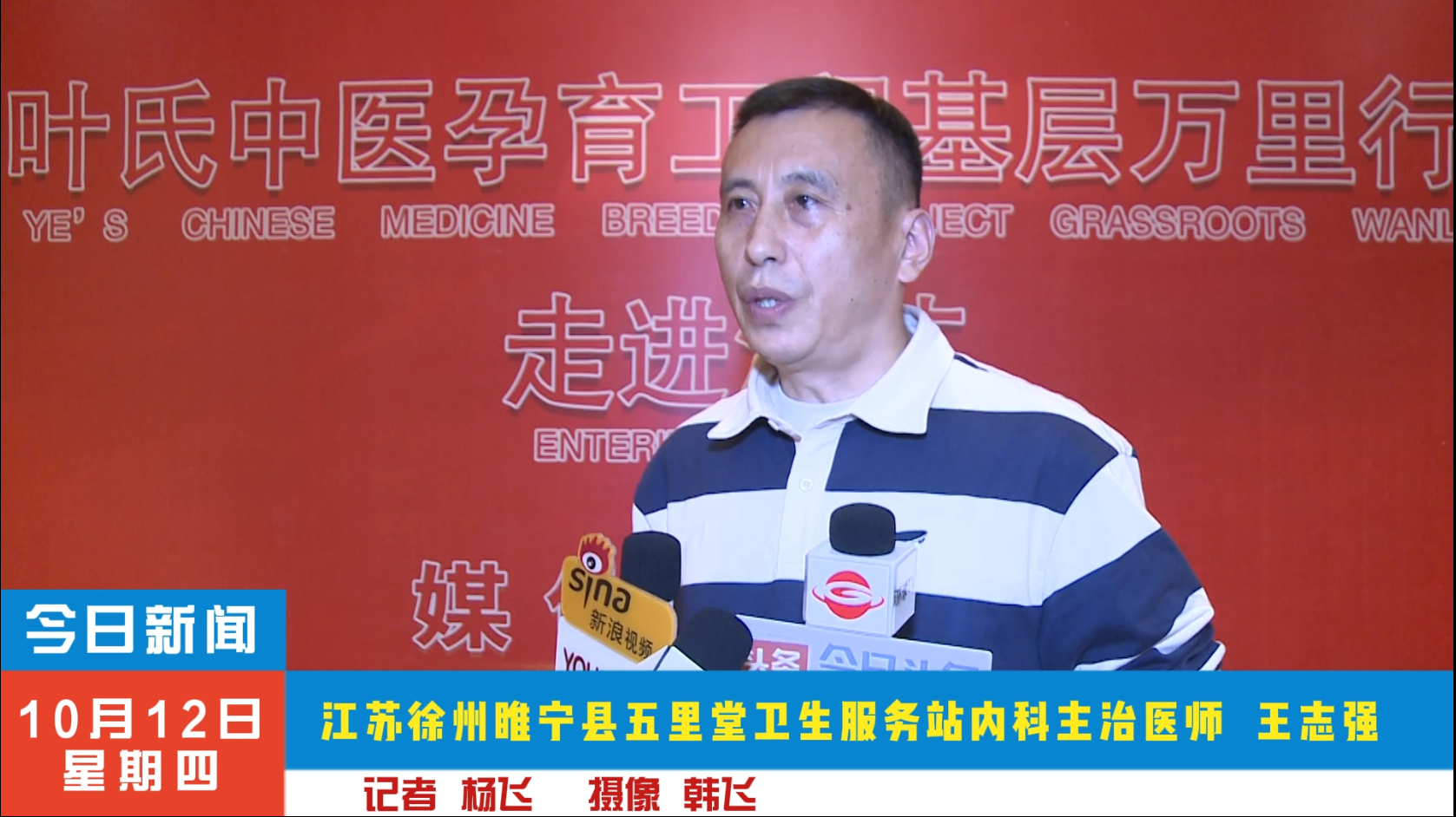 王志强受邀参加叶氏中医妇科孕育工程基层万里行走进江苏